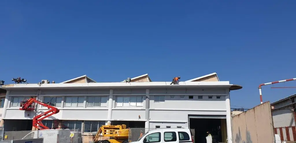 travaux en hauteur sur corde près de Marseille