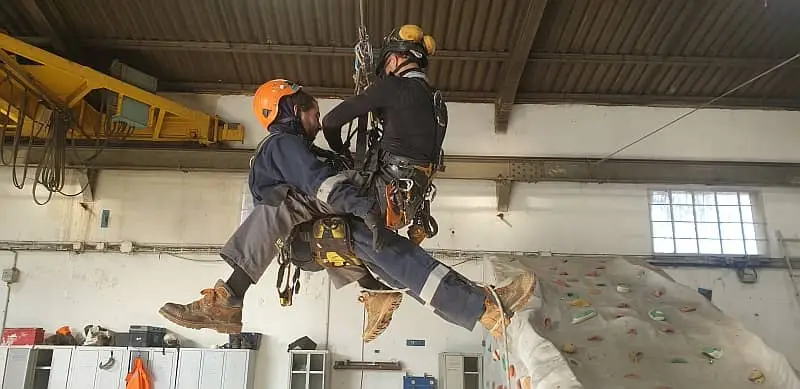 entrainement de maneuvres de secours