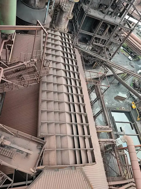 Travaux en hauteur de réparation près de Fos-sur-Mer