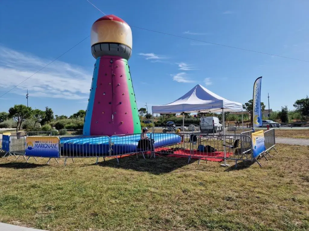 Atelier de sensibilisation à la hauteur au parc du Bolmon à Marignane