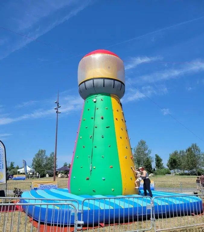 Atelier de sensibilisation à la hauteur au parc du Bolmon à Marignane
