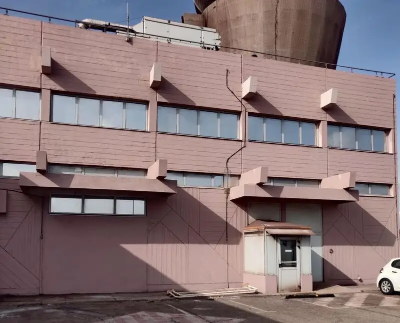 Façade du bâtiment de Fluxel dans le Grand Port Maritime de Marseille