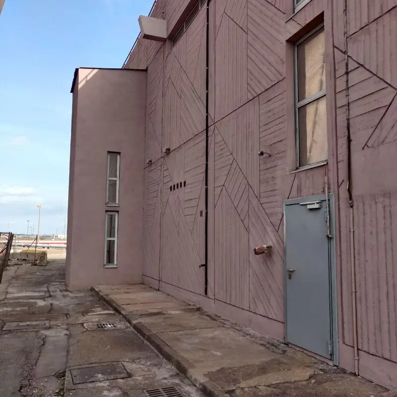 Façade du bâtiment de Fluxel dans le Grand Port Maritime de Marseille