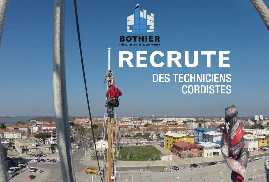 recrutement cordiste à Marseille