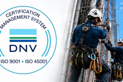 Certifications ISO 9001 et ISO 45001 pour l'entreprise de cordistes Bothier